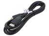 MICRO-HDMI/M TO HDMI-A/M CABLE 2M, BLACK