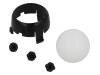 ROMI CHASSIS BALL CASTER KIT - BLACK ROMI CHASSIS BALL CASTER KIT - BLACK