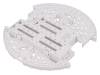 ROMI CHASSIS BASE PLATE - WHITE